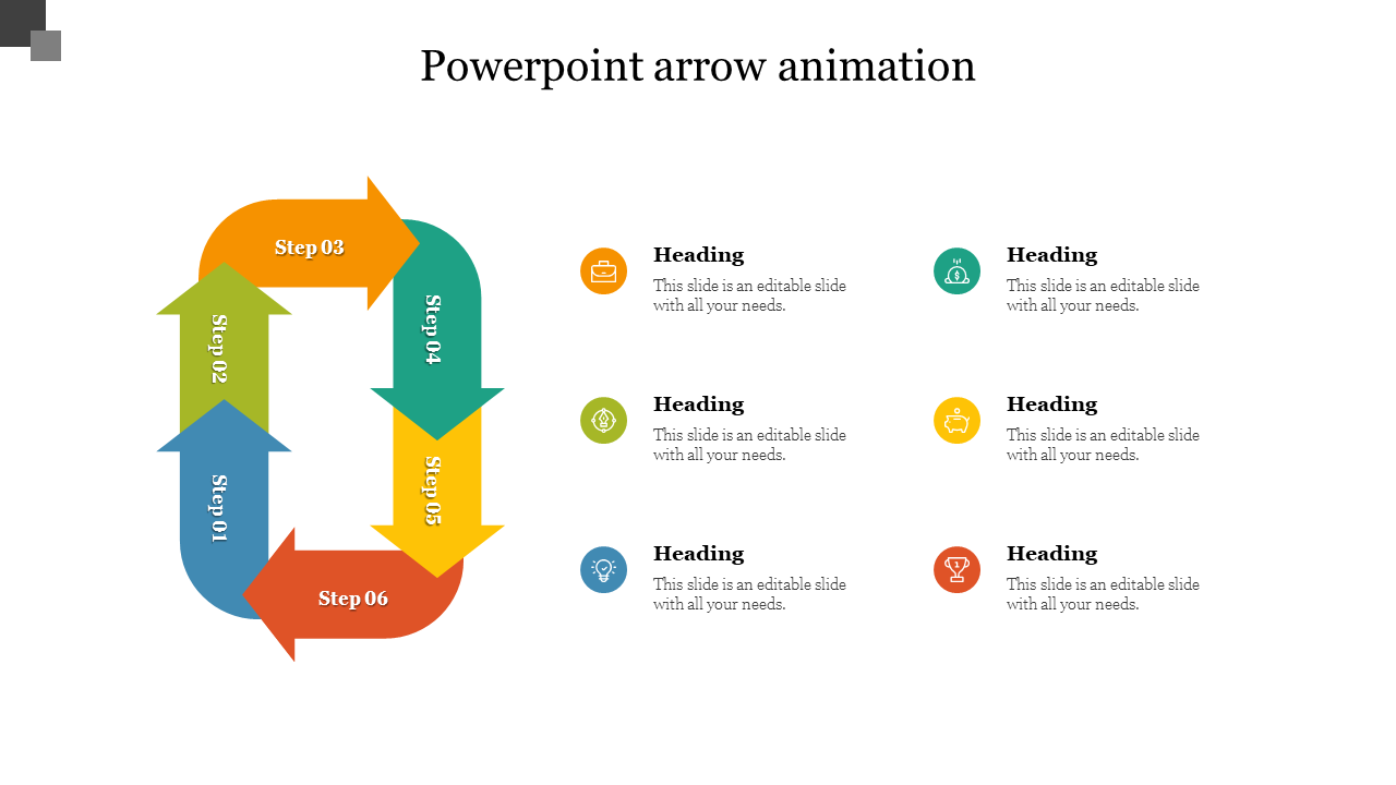 powerpoint arrow animation